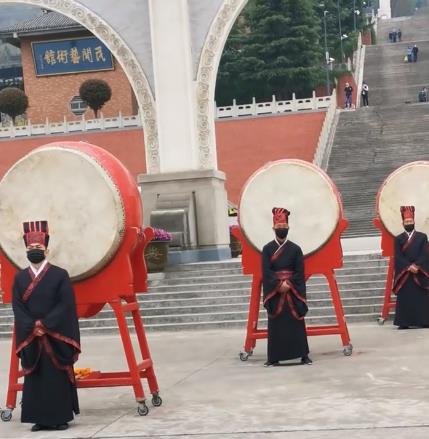 西安霸陵新區(qū)大型漢服祭祀儀式